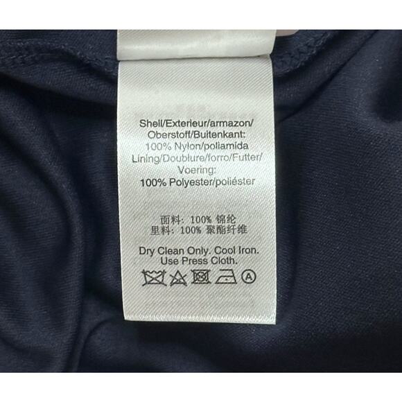 New $160 DKNY Sleeveless Floral Midi Dress Embroidered Tapestry Wedding Cocktail - Picture 10 of 12